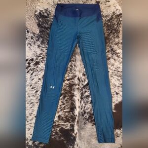 Under Armour Teal Patterned Leggings